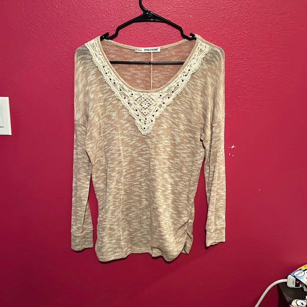 Maurice’s Tan Sweater